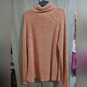 Croft & Barrow Women's Rust Turtleneck Sweater